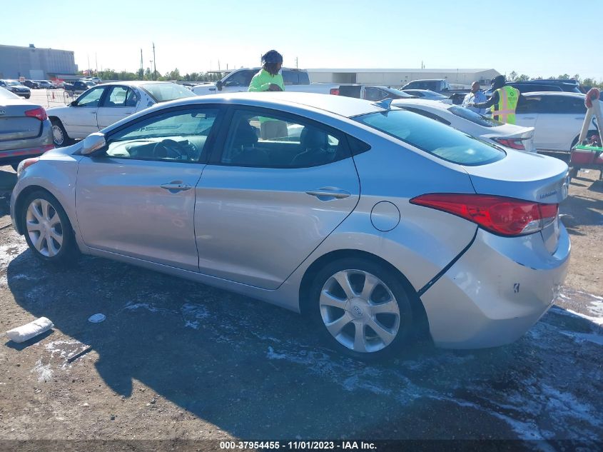 2013 Hyundai Elantra Limited Pzev VIN: 5NPDH4AE4DH171032 Lot: 37954455