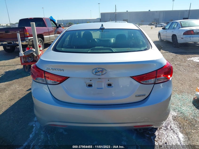 2013 Hyundai Elantra Limited Pzev VIN: 5NPDH4AE4DH171032 Lot: 37954455