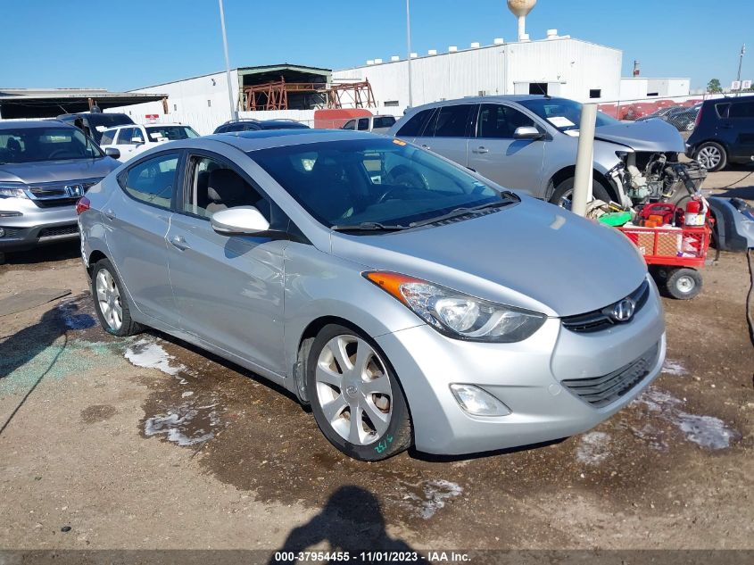 2013 Hyundai Elantra Limited Pzev VIN: 5NPDH4AE4DH171032 Lot: 37954455