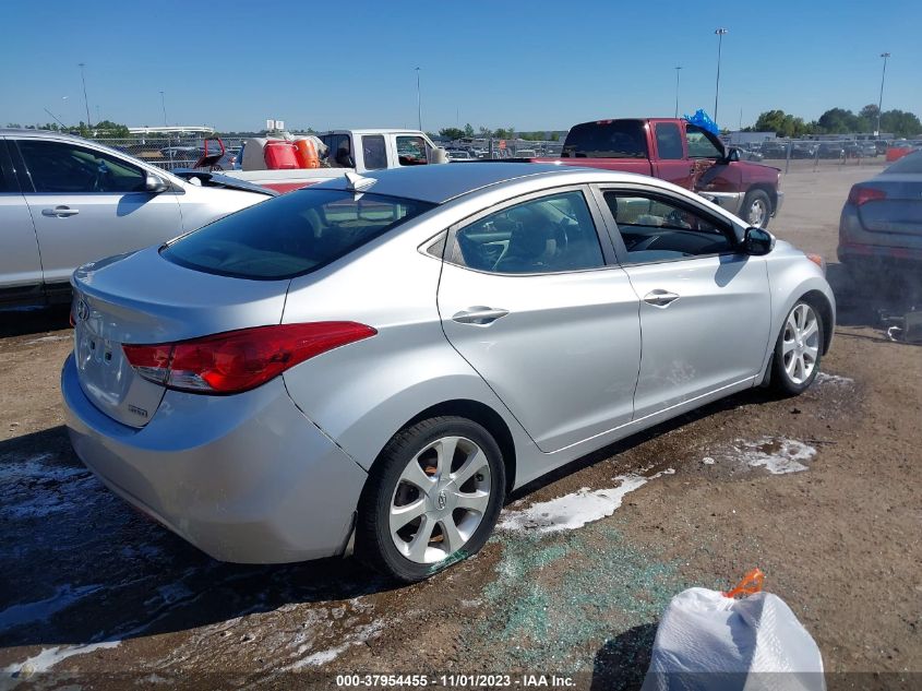 2013 Hyundai Elantra Limited Pzev VIN: 5NPDH4AE4DH171032 Lot: 37954455