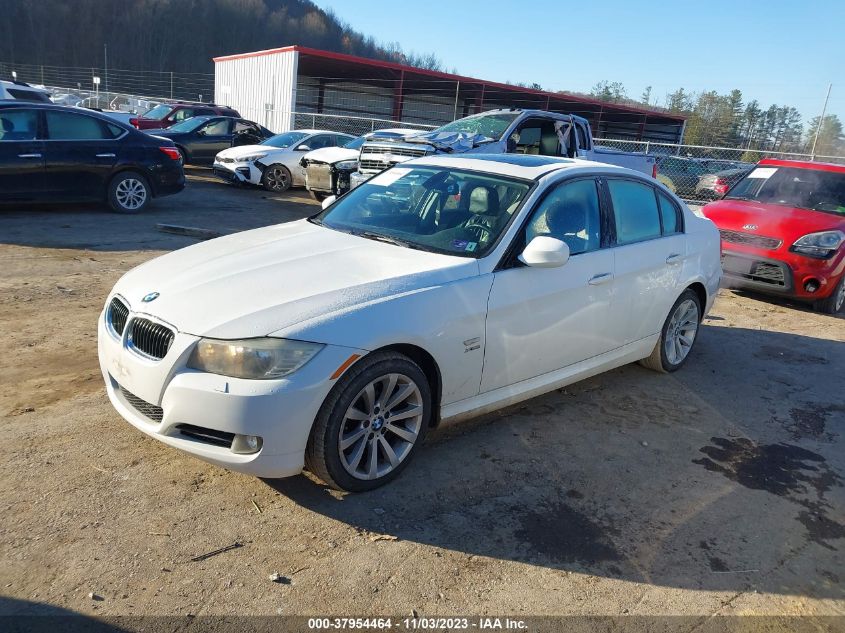 2011 BMW 3 Series 328I xDrive VIN: WBAPK7C53BA821595 Lot: 37954464