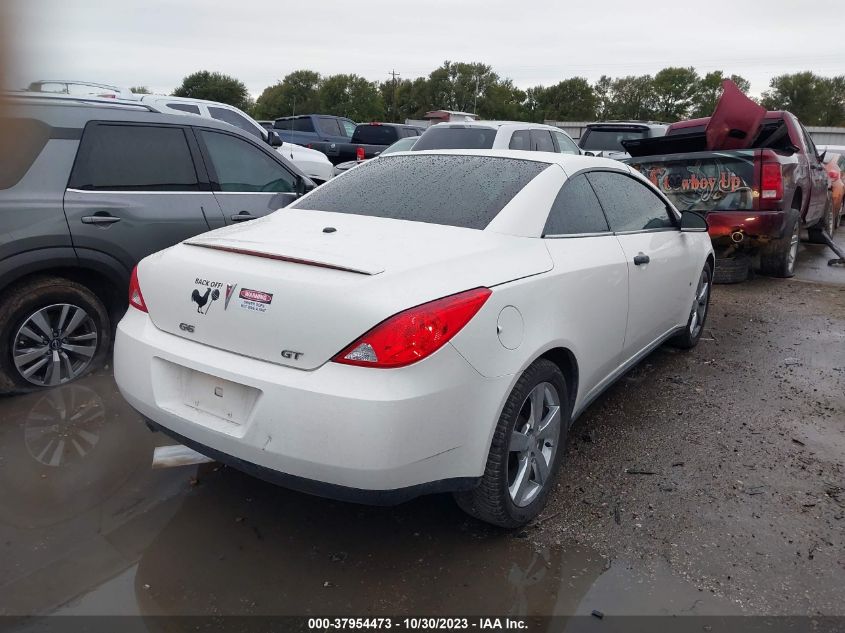 2008 Pontiac G6 Gt VIN: 1G2ZH36N484286318 Lot: 37954473