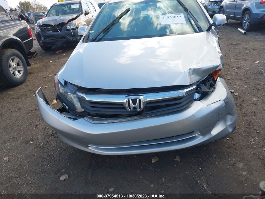 2012 Honda Civic Lx VIN: 2HGFB2F55CH315218 Lot: 37954513