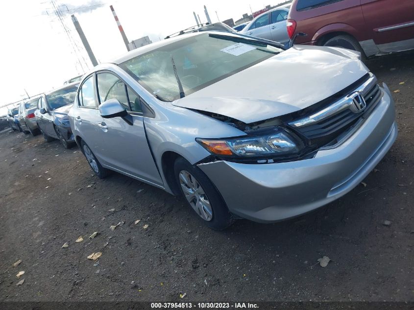 2012 Honda Civic Lx VIN: 2HGFB2F55CH315218 Lot: 37954513