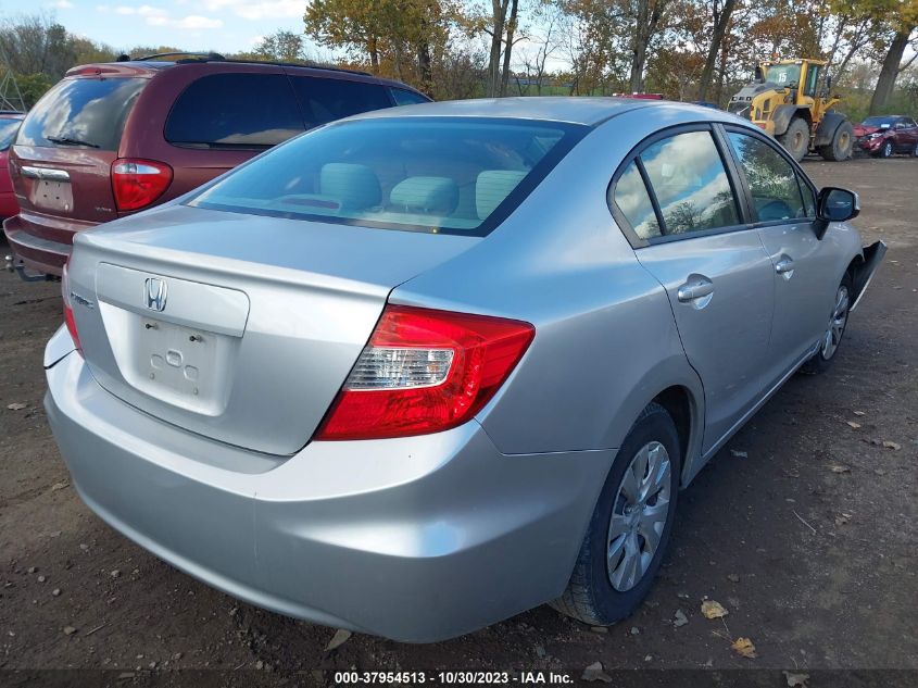 2012 Honda Civic Lx VIN: 2HGFB2F55CH315218 Lot: 37954513