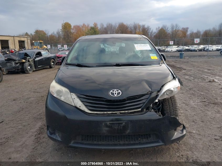 2014 Toyota Sienna L V6 7 Passenger VIN: 5TDZK3DC3ES490736 Lot: 37954565