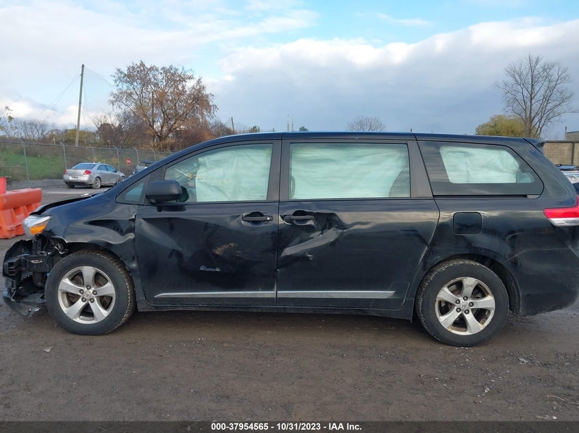 2014 Toyota Sienna L V6 7 Passenger VIN: 5TDZK3DC3ES490736 Lot: 37954565