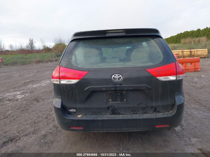 2014 Toyota Sienna L V6 7 Passenger VIN: 5TDZK3DC3ES490736 Lot: 37954565