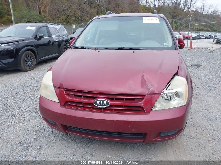 2008 Kia Sedona Lx VIN: KNDMB233986203782 Lot: 37954593