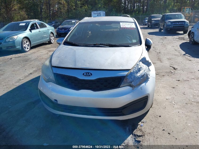 2015 Kia Rio Lx VIN: KNADM4A37F6451354 Lot: 37954624