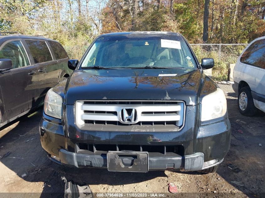 2007 Honda Pilot Ex VIN: 5FNYF18467B030081 Lot: 37954626