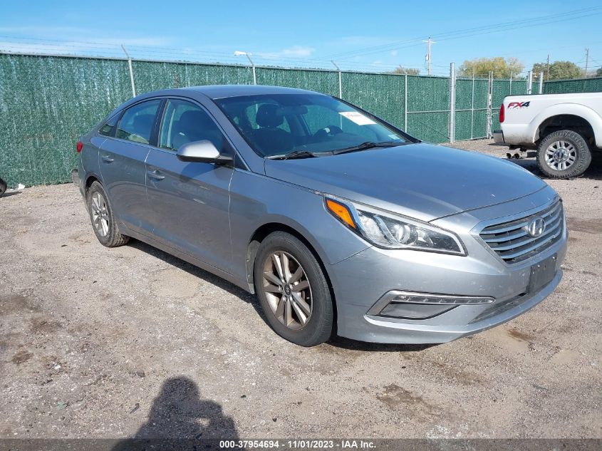 2015 Hyundai Sonata Se VIN: 5NPE24AF8FH205586 Lot: 37954694