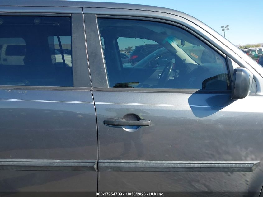 2011 Honda Pilot Lx VIN: 5FNYF3H23BB004234 Lot: 37954709