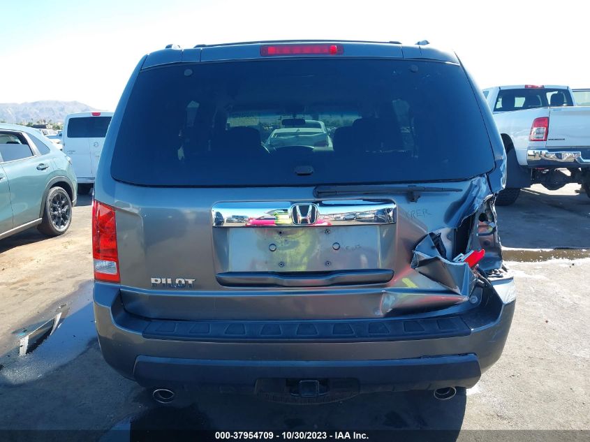 2011 Honda Pilot Lx VIN: 5FNYF3H23BB004234 Lot: 37954709