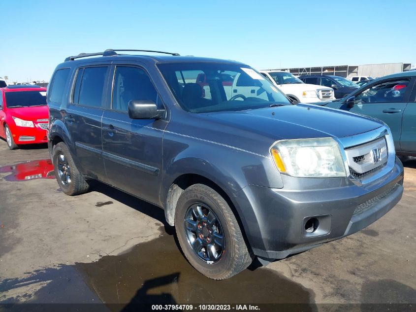 2011 Honda Pilot Lx VIN: 5FNYF3H23BB004234 Lot: 37954709