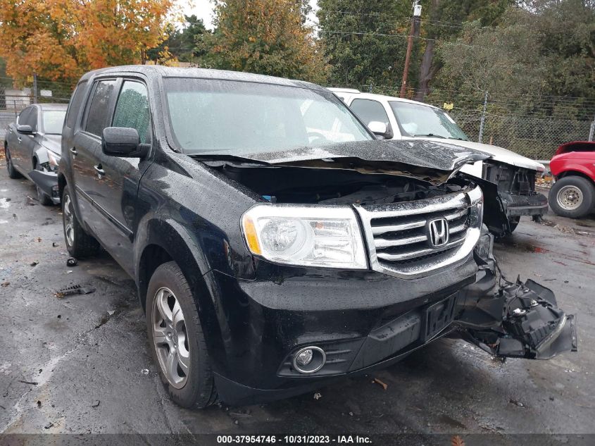 2014 Honda Pilot Ex-L VIN: 5FNYF4H51EB005726 Lot: 37954746