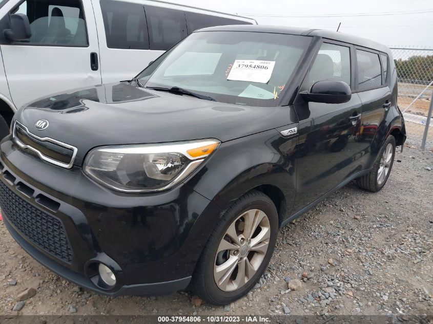 2016 Kia Soul + VIN: KNDJP3A59G7259843 Lot: 37954806