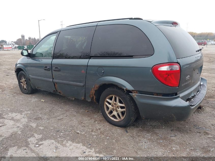 2006 Dodge Grand Caravan Se VIN: 1D4GP24R46B598852 Lot: 37954831