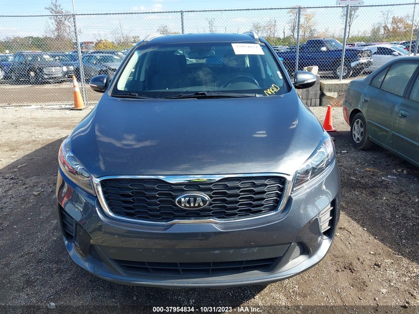 2019 Kia Sorento 2.4L Lx VIN: 5XYPG4A39KG605206 Lot: 37954834