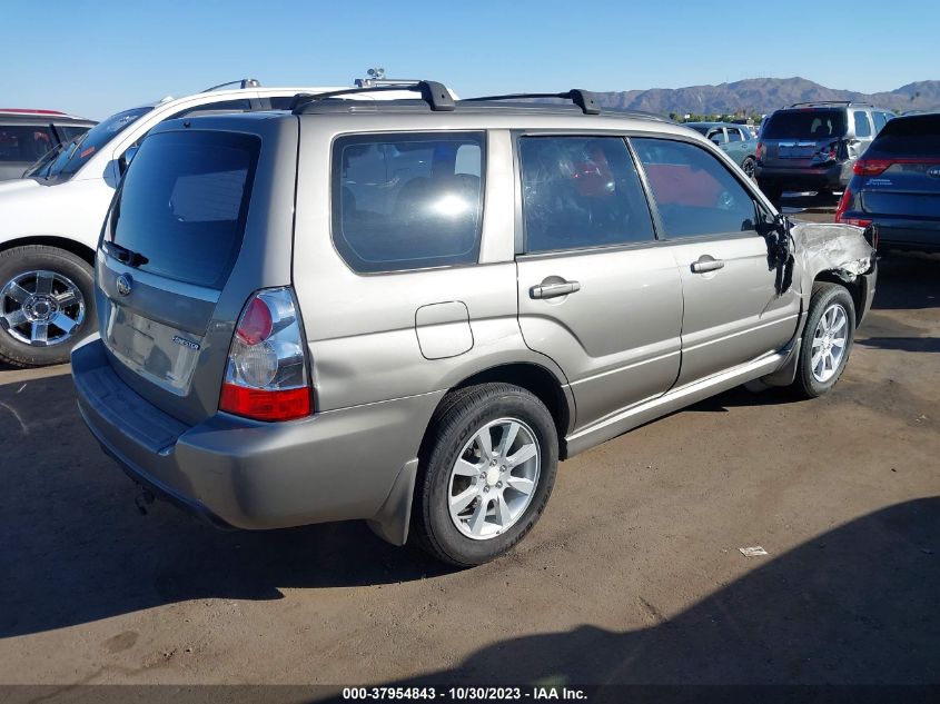 2006 Subaru Forester 2.5X VIN: JF1SG65636H729985 Lot: 37954843