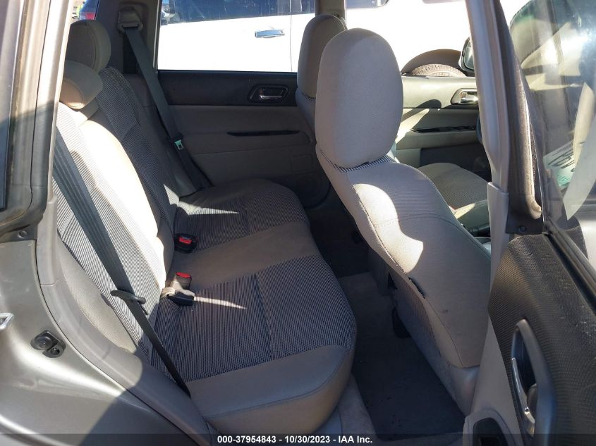 2006 Subaru Forester 2.5X VIN: JF1SG65636H729985 Lot: 37954843