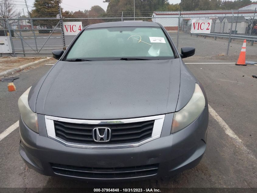 2010 Honda Accord 2.4 Lx VIN: 1HGCP2F38AA055122 Lot: 37954848