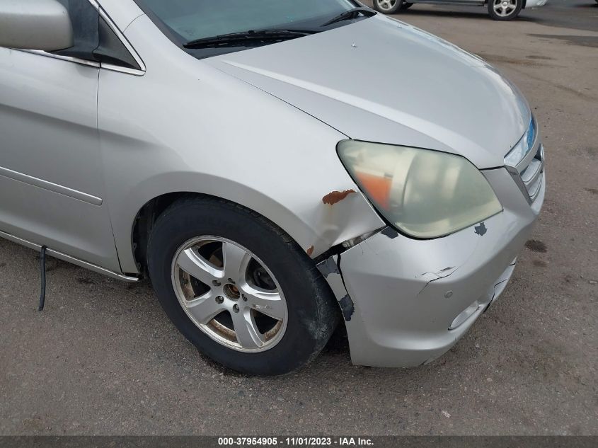 2006 Honda Odyssey Touring VIN: 5FNRL388X6B121686 Lot: 37954905