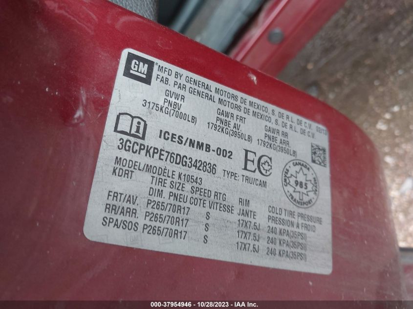 2009 Chevrolet Silverado 1500 Lt VIN: 3GCEC23039G108917 Lot: 37954946