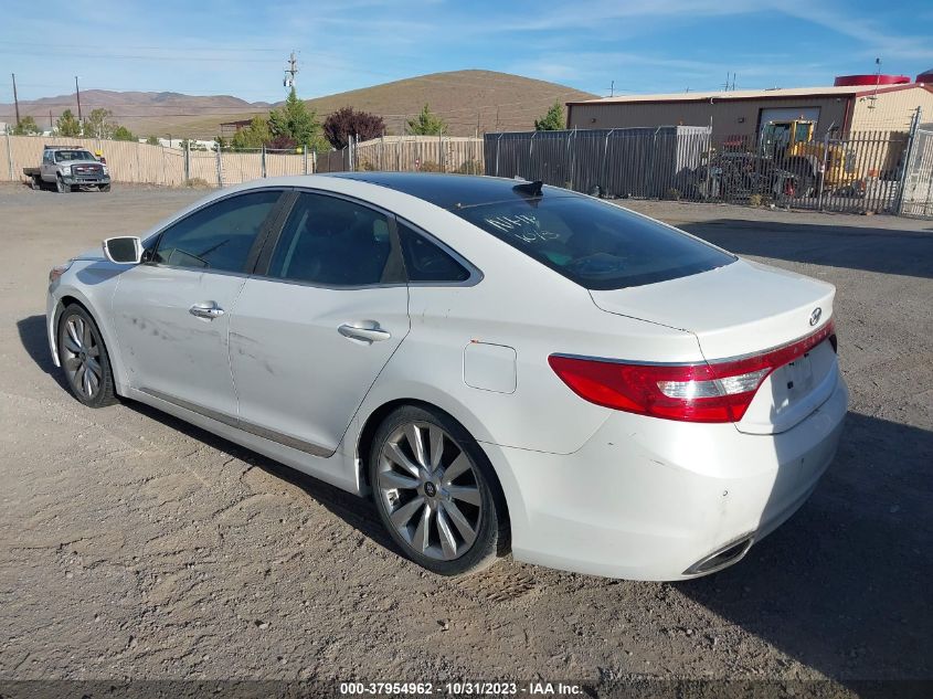 2013 Hyundai Azera VIN: KMHFH4JG4DA317927 Lot: 37954962