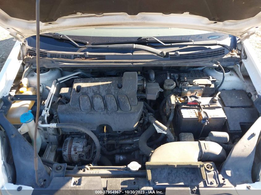 2010 Nissan Sentra 2.0 S VIN: 3N1AB6AP7AL677020 Lot: 37954967