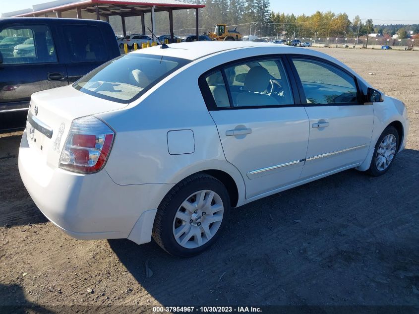 2010 Nissan Sentra 2.0 S VIN: 3N1AB6AP7AL677020 Lot: 37954967