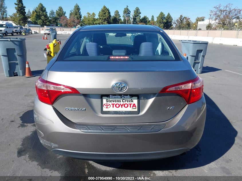 2017 Toyota Corolla Le VIN: 5YFBURHE5HP706979 Lot: 37954990