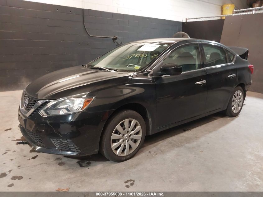 2017 Nissan Sentra S VIN: 3N1AB7AP0HY291476 Lot: 37955008