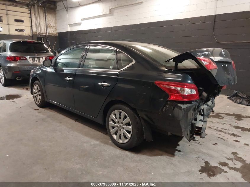 2017 Nissan Sentra S VIN: 3N1AB7AP0HY291476 Lot: 37955008