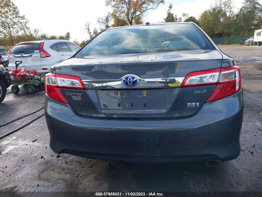 2012 Toyota Camry Hybrid Xle VIN: 4T1BD1FK4CU003357 Lot: 37955031