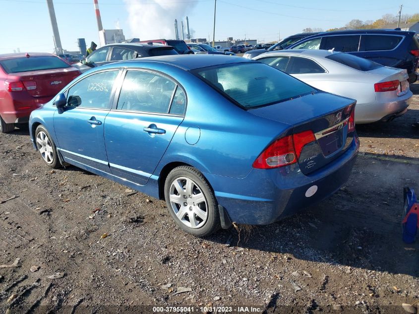 2010 Honda Civic Lx VIN: 2HGFA1F50AH568263 Lot: 37955041