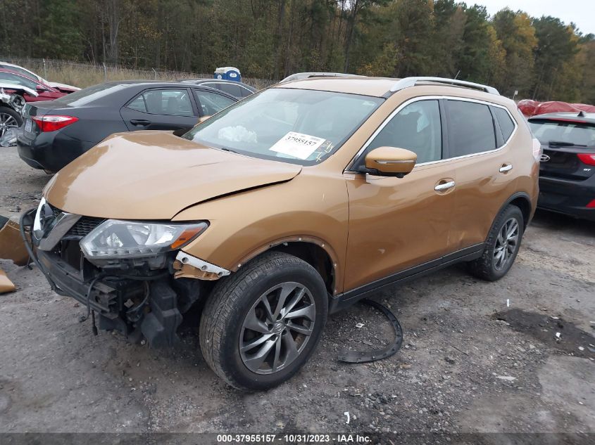 2014 Nissan Rogue Sl VIN: 5N1AT2MT1EC800691 Lot: 37955157