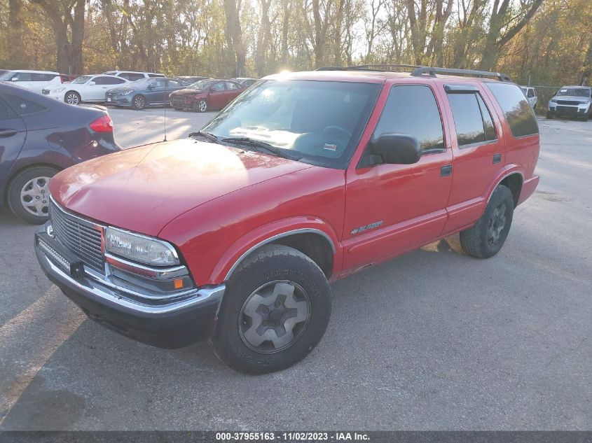 2003 Chevrolet Blazer Ls VIN: 2T3BFREVXDW046744 Lot: 37955163