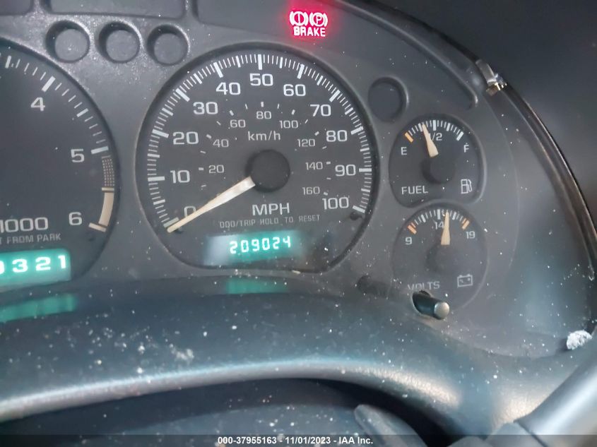 2003 Chevrolet Blazer Ls VIN: 2T3BFREVXDW046744 Lot: 37955163