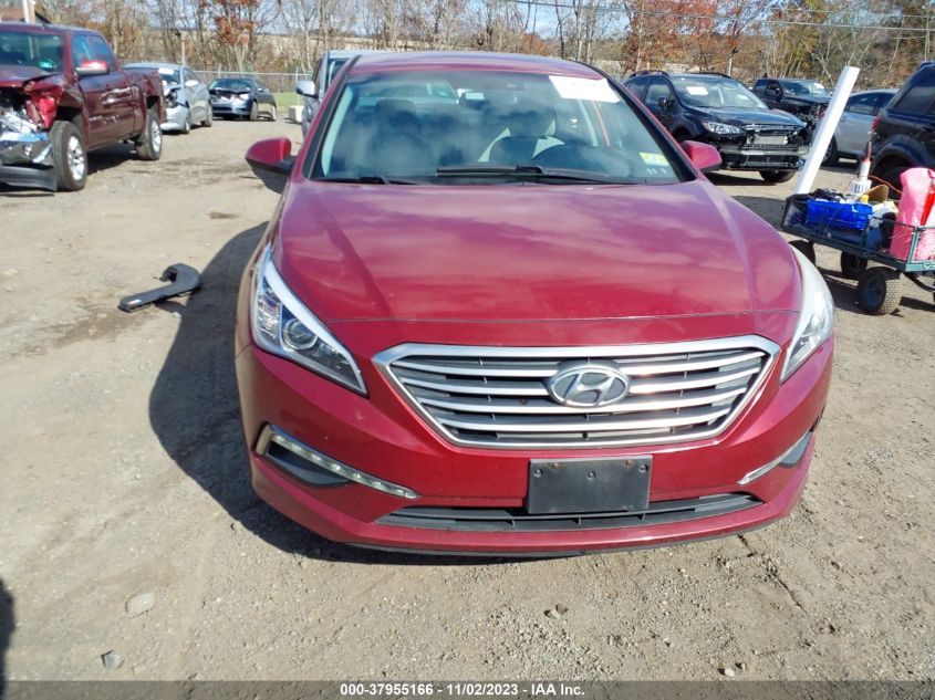2015 Hyundai Sonata Se VIN: 5NPE24AF6FH001210 Lot: 37955166