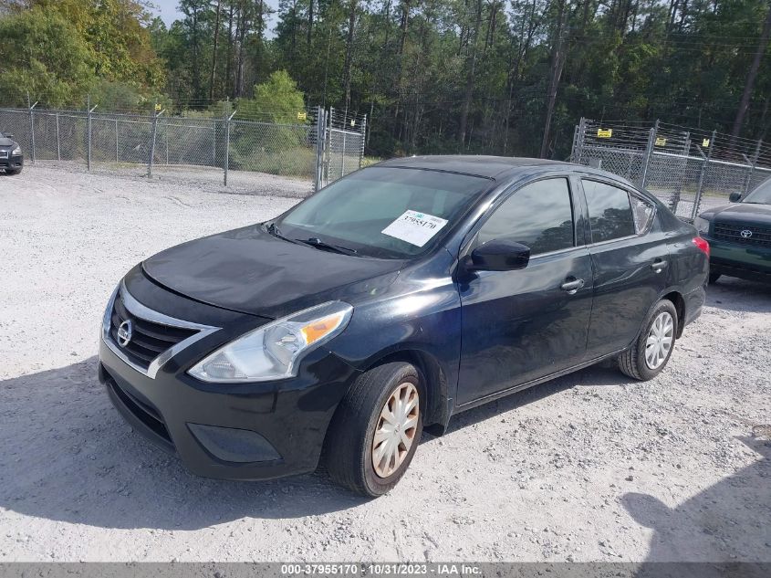 2016 Nissan Versa 1.6 S+ VIN: 3N1CN7AP7GL916631 Lot: 37955170