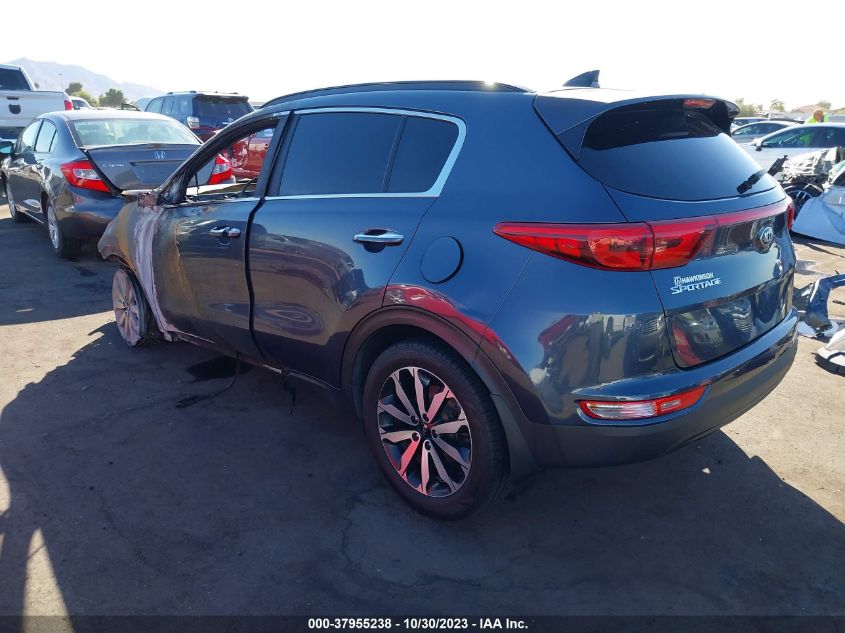 2018 Kia Sportage Ex VIN: KNDPN3AC3J7479680 Lot: 37955238