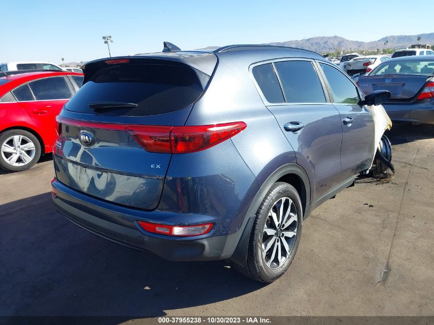 2018 Kia Sportage Ex VIN: KNDPN3AC3J7479680 Lot: 37955238