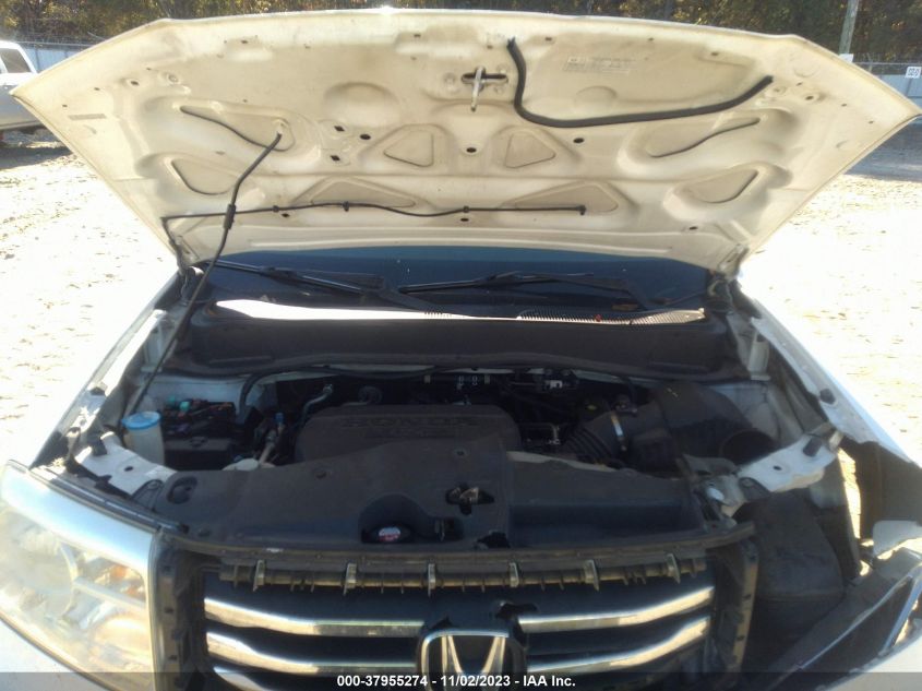 2012 Honda Pilot Ex-L VIN: 5FNYF3H5XCB028381 Lot: 37955274