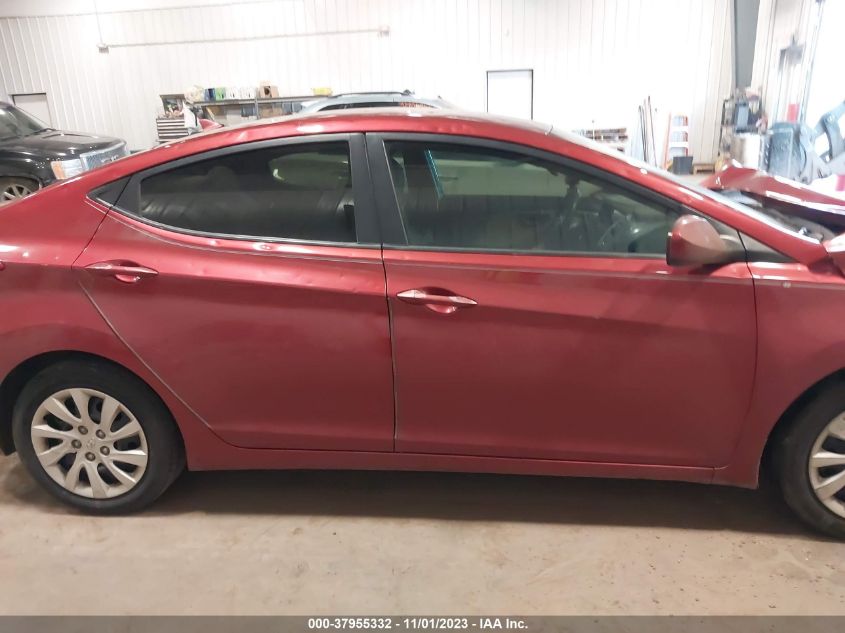 2013 Hyundai Elantra Gls VIN: 5NPDH4AE2DH203248 Lot: 37955332