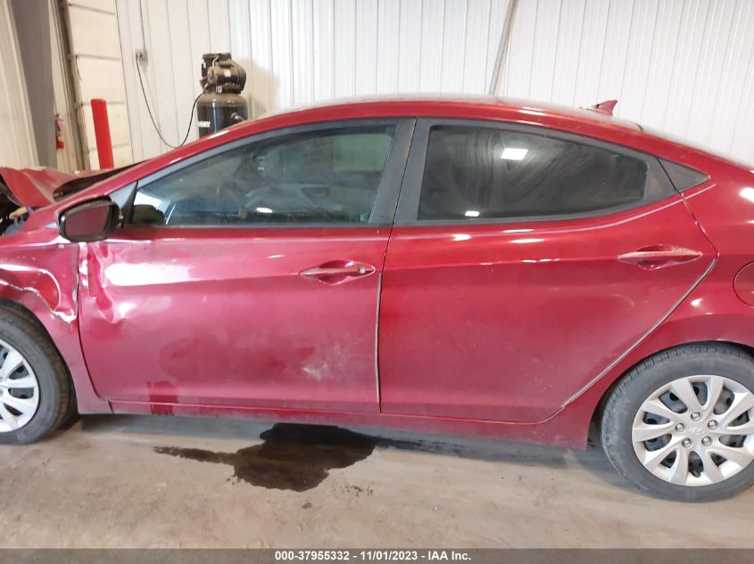 2013 Hyundai Elantra Gls VIN: 5NPDH4AE2DH203248 Lot: 37955332