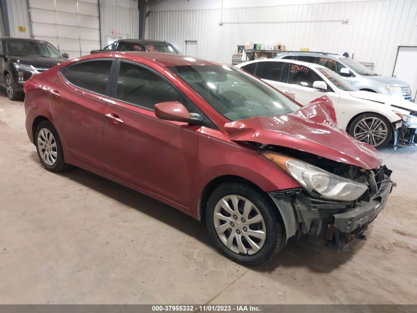 2013 Hyundai Elantra Gls VIN: 5NPDH4AE2DH203248 Lot: 37955332