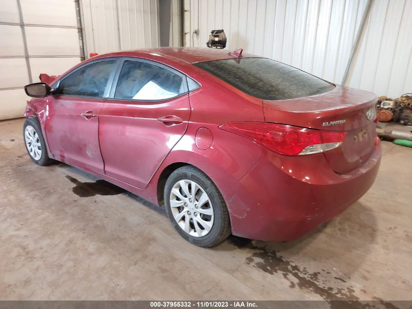 2013 Hyundai Elantra Gls VIN: 5NPDH4AE2DH203248 Lot: 37955332