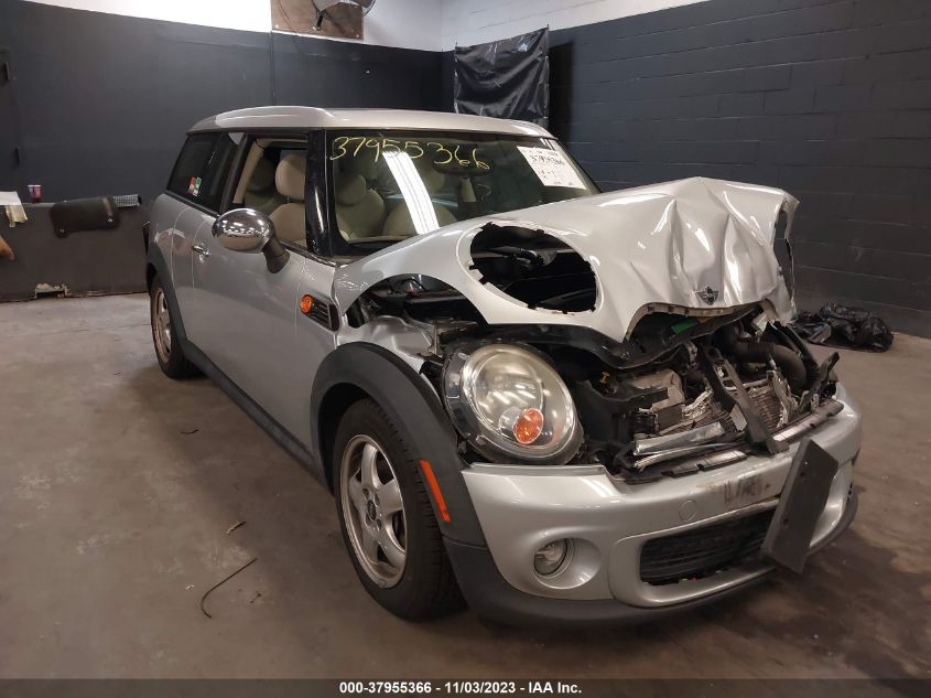 2011 Mini Cooper Clubman VIN: WMWZF3C51BT187780 Lot: 37955366