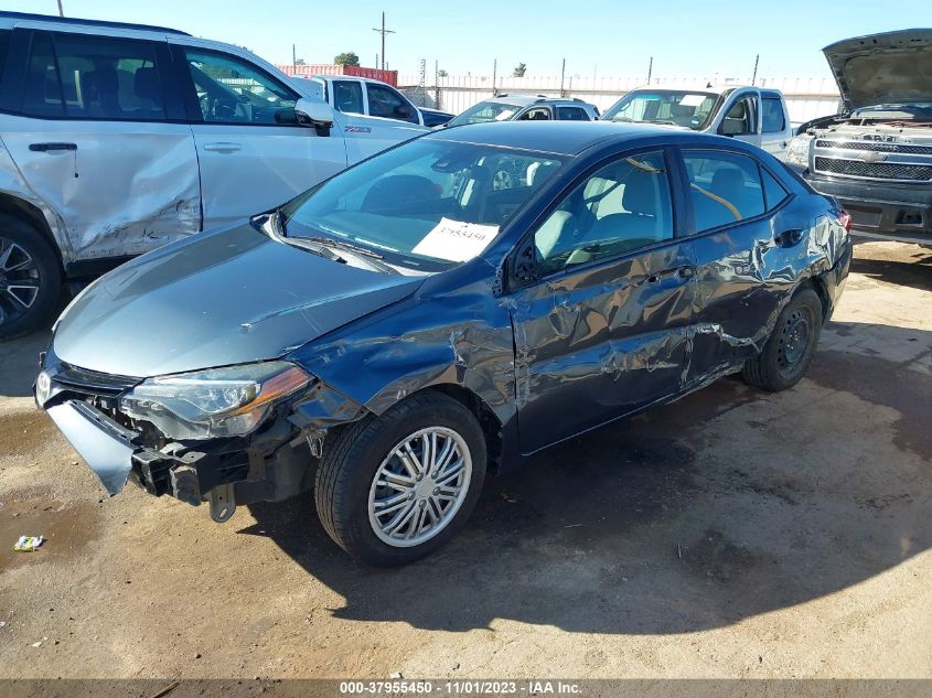 2017 Toyota Corolla Le VIN: 5YFBURHE4HP658455 Lot: 37955450